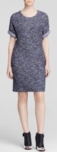 NWOT Women&#39;s Vince. Marled Terry Rolled Sleeve Shift Dress Sz M Medium - £47.47 GBP