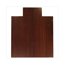 Bamboo Chairmat &amp; Rug in. x 52 ft. 4 ft. Wide Slat DARK CHERRY Bamboo ro... - $312.69