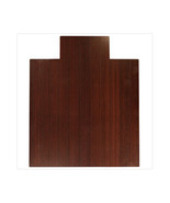 Bamboo Chairmat &amp; Rug in. x 52 ft. 4 ft. Wide Slat DARK CHERRY Bamboo ro... - $312.69