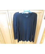 2 Armani Exchange Mens Long Sleeve Pullovers XXL Round Neck Black Navy B... - $14.80