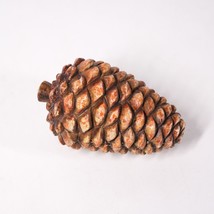 5&quot; Ceramic Pine Cone Figurine Statue Sculpture Art Artwork Decoration Decor - £10.47 GBP