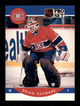 1990-91 Pro Set #150 Brian Hayward Montreal Canadiens - $1.98