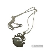 Silver 925 Simulated Black Onyx and Mother of Pearl Reversible Spinning ... - $96.21 CAD