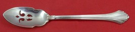 French Regency by Wallace Sterling Silver Olive Spoon Pierced 5 3/4&quot; Cus... - $98.01