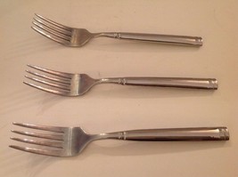 Towle Living Flatware Forks Fork Stainless Set of 3 - £7.10 GBP