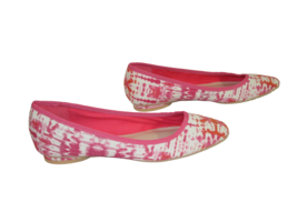 Amelia Grace Ballet Flat Shoes Pink Tie Dye Loubella Women&#39;s 6.5 37 Comfort - £11.76 GBP