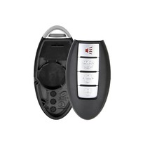 uxcell 4 Buttons Uncut Insert Key Fob Remote Control Case Shell Replacem... - £13.61 GBP
