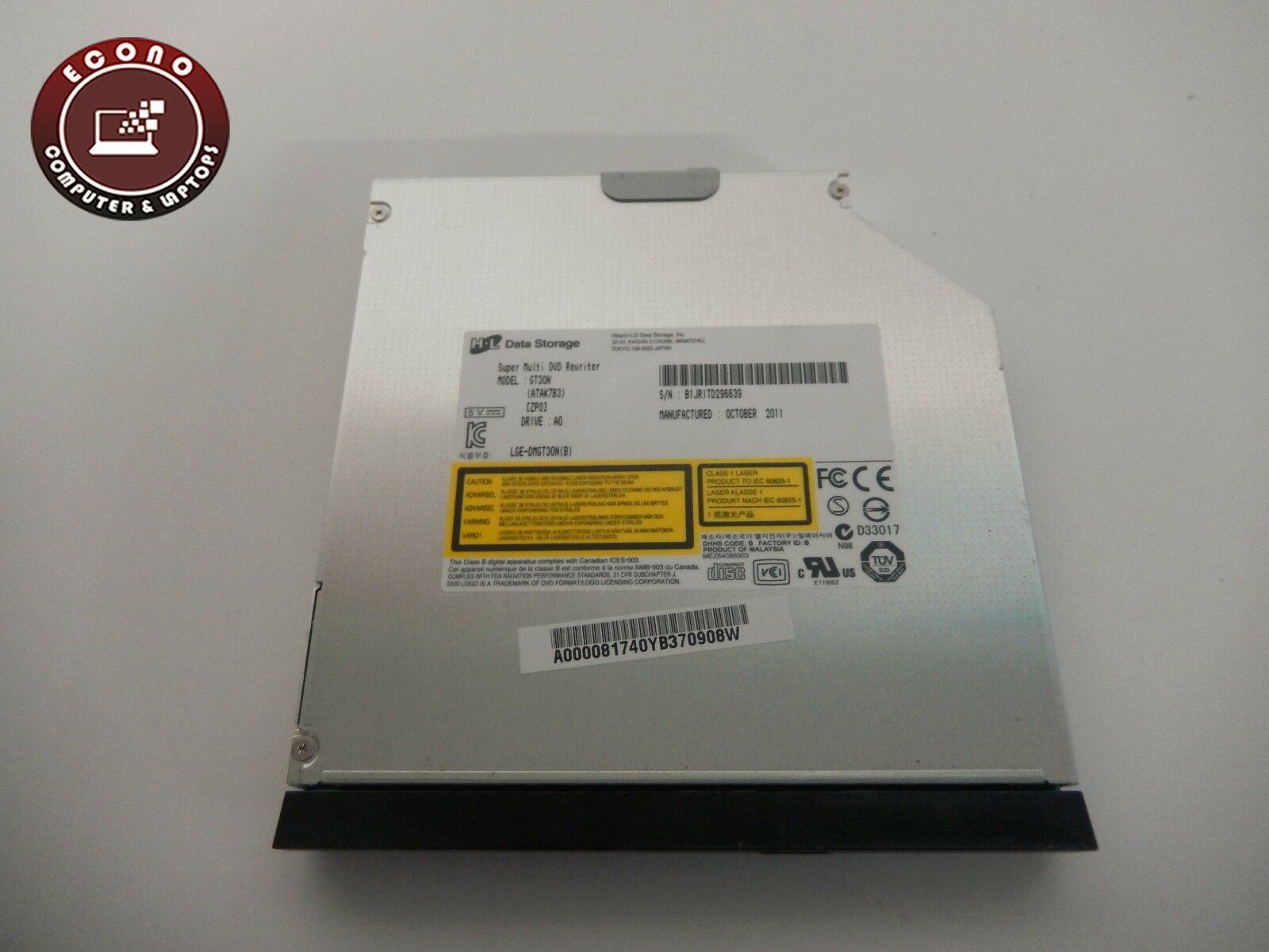 Toshiba L755-S5244 L755 L755D Genuine DVD Optical Drive GT30N A000081740 - $9.26