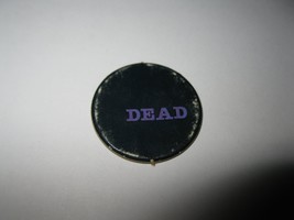 1985 Murder She Wrote Board Game Piece: Dead Circle Tab - $1.00