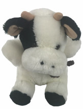 Vintage 1986 Moonbeam 8” Cow Plush Stuffed Animal Toy - £35.09 GBP