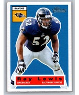 2001 Topps Heritage #1 Ray Lewis - £1.56 GBP