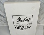 Gevalia Kaffe 1-4 Cup Coffeemaker BCM-4C White New In Box - $49.45