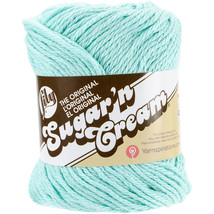 Lily Sugar&#39;n Cream Yarn - Solids-Beach Glass. - $12.24