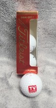 Vintage Titleist 384 DT 90  TV Guide logo golf balls Sleeve of 3 balls new - £5.42 GBP