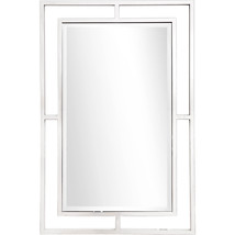 Wall Mounted Addisson Rectangular Accent Mirror - 27.5&quot;W x 42&quot;H, Clear - $354.76