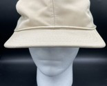Vtg Blank Hat 80&#39;s 90&#39;s Solid Cap Tan Youngan Snapback Rope - $13.54