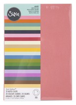 Sizzix Surfacez Cardstock Pack 8"X11.5" 80/Pkg-Muted, 20 Colors - $28.01
