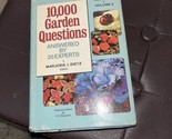 10,000 GARDEN QUESTIONS VOL 11 1974 MARJORIE J DIETZ DUST COVER CONDITION - $7.43