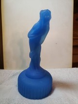 Mirror Images by Imperial Venus Rising Flower Figurine in Frosted Blue 1981 - £33.28 GBP