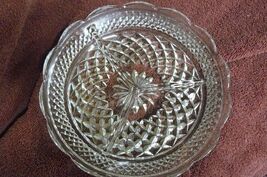 Anchor Hocking Wexford Glass Divided Platter #205 - $5.99