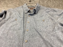 Ridgecut Toughwear Shirt Men&#39;s 2XL 2 Pocket Workwear outdoor Hiking Blue . - £11.72 GBP