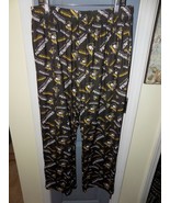 NHL Hockey Pittsburgh Penguins Black Pajama Pants Size XL Men&#39;s EUC - £19.89 GBP