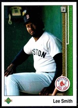 Boston Red Sox Lee Smith 1989 Upper Deck #521 nr mt - £0.39 GBP