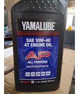Pack Of 3 SAE Yamalube 10W-40 4T Engine Oil All Purpose 1 Qt 899 JJ - €34,72 EUR