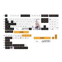 Mechkeys X Z Review Rinko Touch Cherry Profile Keycaps Set, 156 Key Caps Compati - £95.09 GBP