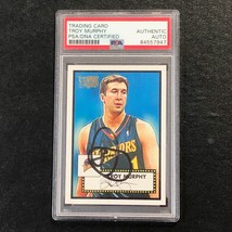 2005-06 Topps 1952 Style #77 Troy Murphy Signed Card AUTO PSA Slabbed Warriors - £39.04 GBP