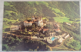 Aerial View of Hearst Castle and Grounds Vintage Postcard - $5.90