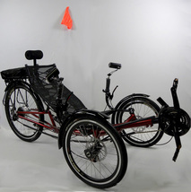 Recumbnet Electric trike, three wheels electric bike, electric battery tricycle - £2,192.00 GBP