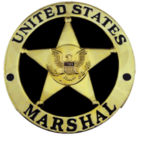 US Marshall Medallion for Box Cremation Urn/Flag Case - 4 Inch Diameter - $129.99