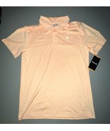 Hurley 3 Button Polo Short Sleeve Boys XXL (18/20) Melon Tint Heather - $32.59 CAD