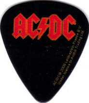 AC/DC, Authentic Flat Guitar Pick, New - £6.25 GBP