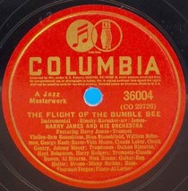 Harry James Orch 78 Flight Of The Bumble Bee / Carnival Of Venice SH1F - £5.44 GBP