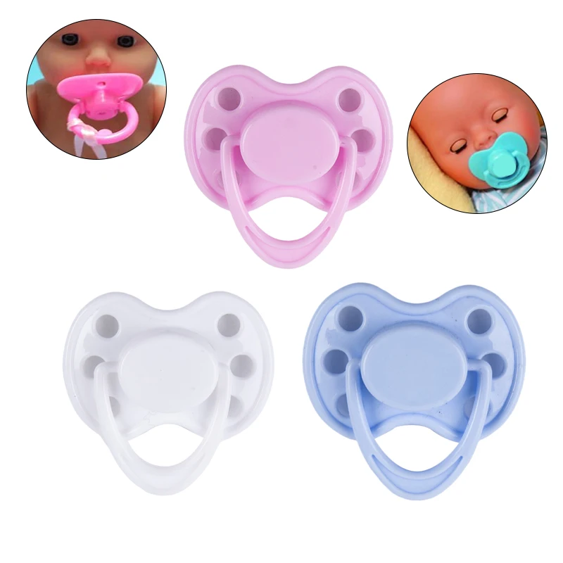  Doll Supplies Dummy Magnetic Pacifier+Magnet For Reborn Dolls Girl Accessories - £7.97 GBP+