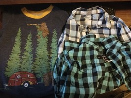 Lot of 3 Boys long sleeve shirts size 2T, Old Navy, Garanimals, Children&#39;s Place - £5.57 GBP