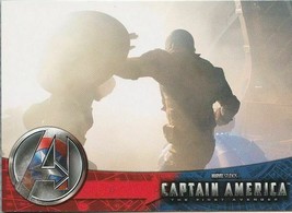 CAPTAIN AMERICA BATTLE - AVENGERS ASSEMBLE 2012 UPPER DECK # 84 - $1.73