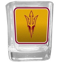 Arizona State Sun Devils Shot Glass Square NCAA College Souvenir Fan Gea... - $39.99