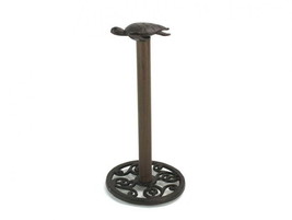 Cast Iron Sea Turtle Extra Toilet Paper Stand 13&quot;&quot; - £50.44 GBP