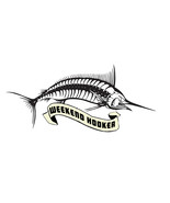 Decal Vinyl Sticker &quot;Weekend Hooker&quot; - Marlin Bones Made in USA - $130.28 MXN+