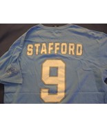MATTHEW STAFFORD DETROIT LIONS JERSEY SHIRT 2XL NFL 100% Cotton FREE SHIPPING - $21.73