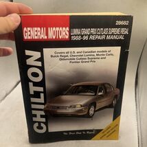 Chilton Repair Manual 28682 General Motors 1988-96 Lumina/Grand Prix/Regal - $16.71 CAD