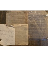 Lot 4 Israel Dokumente Politische Korrespondenz 1950’er Jahre - $15.21