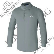 J Men&#39;s Golf  Autumn Winter Long-Sleeved   Shirt GT21014384249 - £114.23 GBP