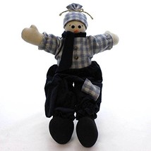 Boyds Bears Plush Peter Frost Snowman 744106 Snowman Artisan Primitive - £15.72 GBP