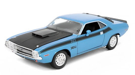 1970 Dodge Challenger  T/A 1/24 Scale Diecast Model by Welly - BLUE - $32.66