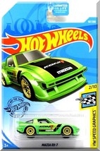 Hot Wheels - Mazda RX-7: &#39;19 HW Speed Graphics #2/10 - #167/250 *Green Edition* - £2.35 GBP