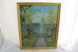 Hingston Lillian Oil Painting Canadian Art Landscape Canada Listed Artist - $795.00